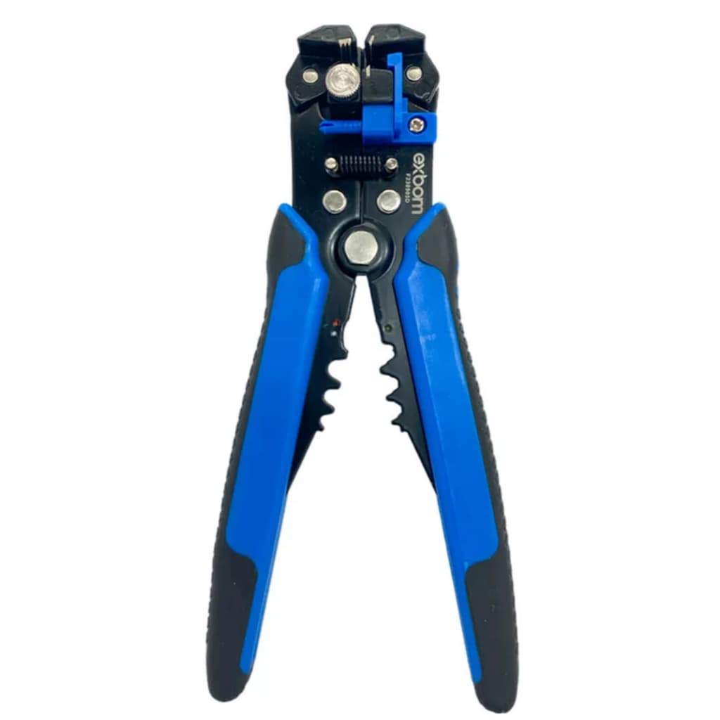 Alicate Automático Decapador de Fios e Crimpador 8" PROFISSIONAL Exbom