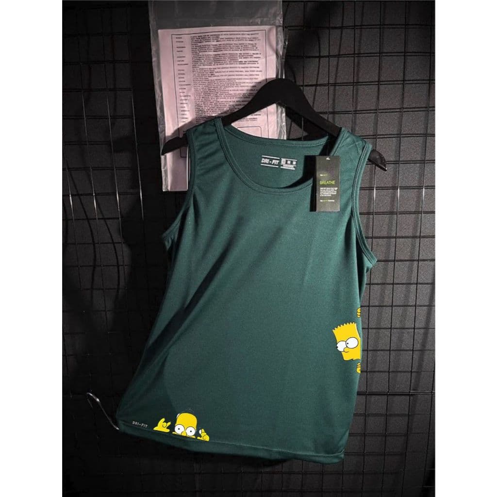 Regata dry-fit masculina academia esporte Bart/Homer - ecommerce