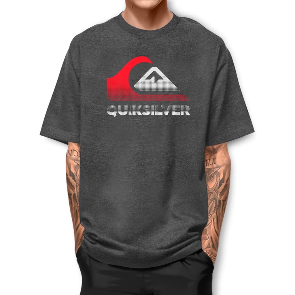 Camiseta QUICK PONTILHADO Camisa Basica Algodao Manga Curta fio 30.1