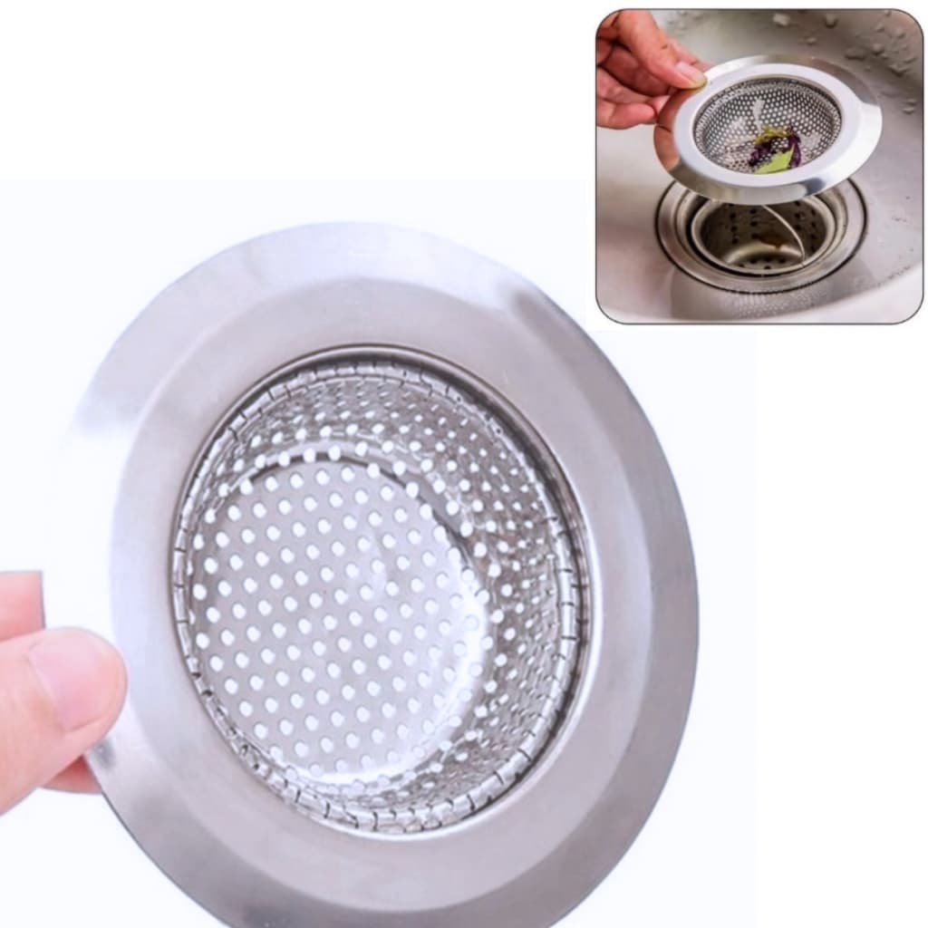 Inox Ralo P/Pia Grande Premium 9cm