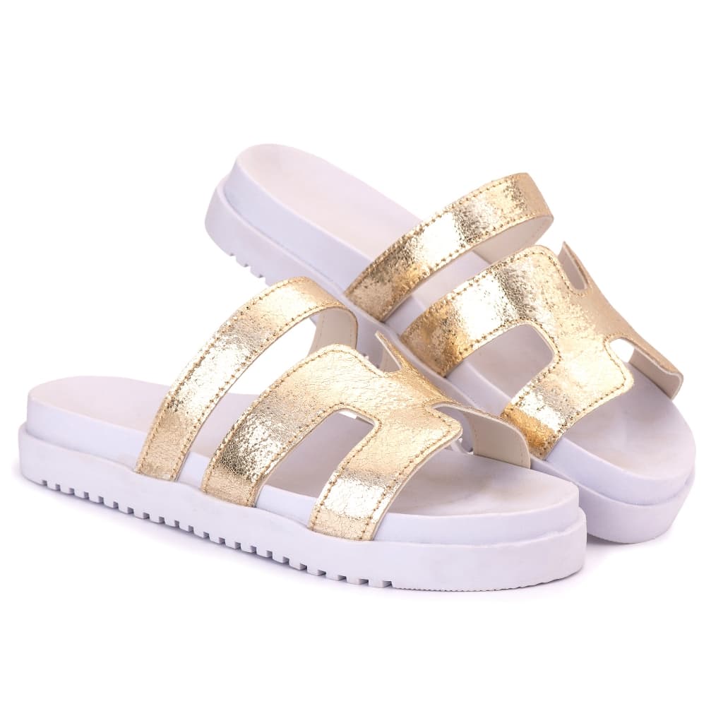 Papete feminina birken com brilho anatomica macia e confortavel lançamento