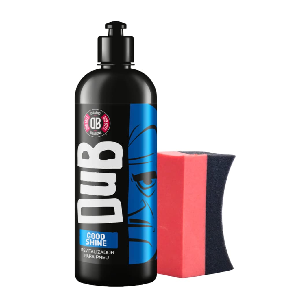 Pneu Pretinho Good Shine + Aplicador de Pretinho - Dub Boyz