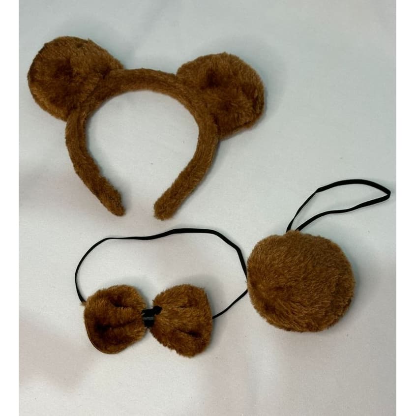 Fantasia de Urso Marrom Ursinho Carnaval