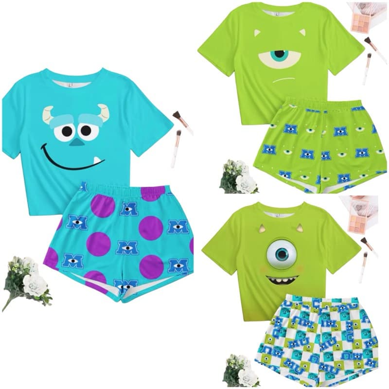 Pijama Babydoll personalizados roupa de dormir personagens