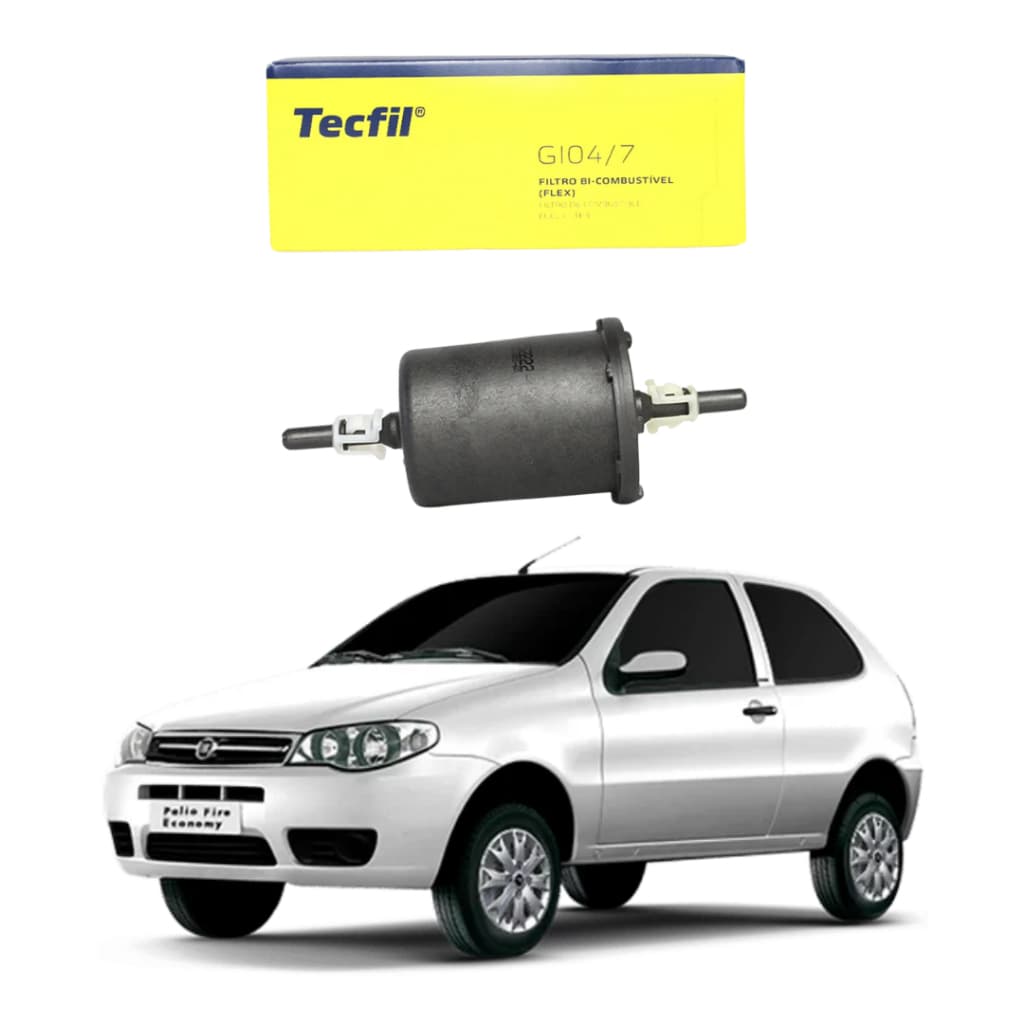 Filtro De Gasolina Fiat Palio 203 até 2011 Flex Original Tecfil Combustivel