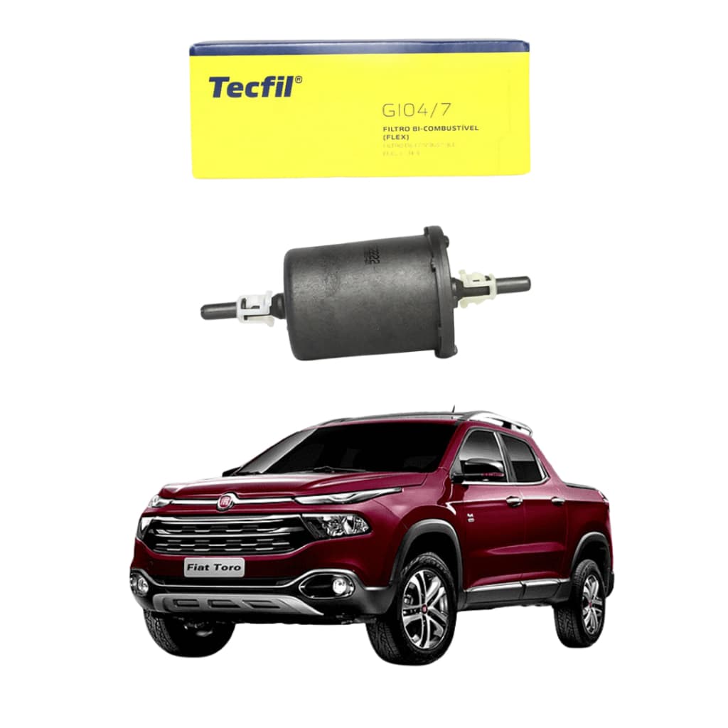 Filtro De Gasolina Fiat Toro 2016 até 2021 Flex Original Tecfil Combustivel