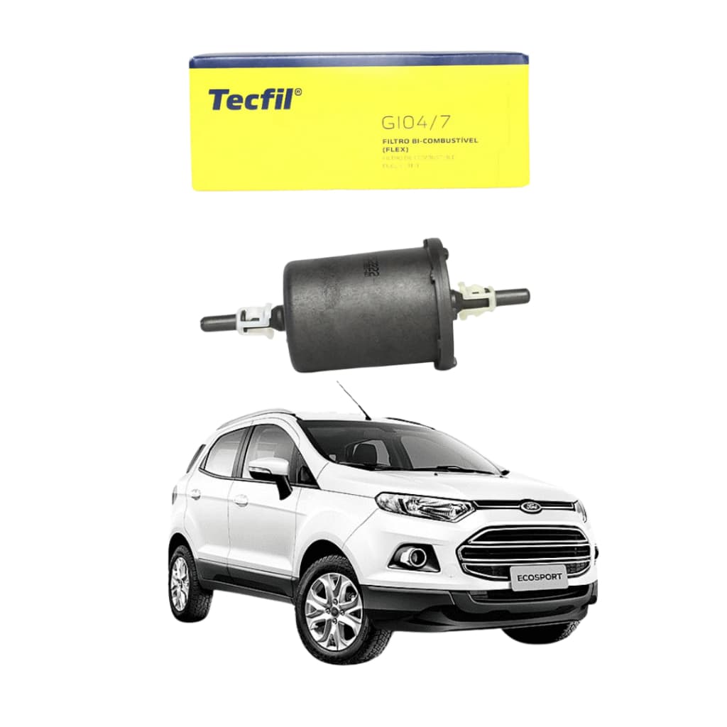 Filtro De Gasolina Ford Ecosport 2012 até 2017 Flex Original Tecfil Combustivel