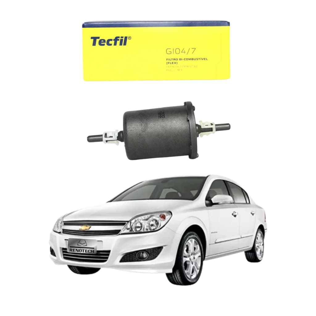 Filtro De Gasolina GM Chevrolet Vectra 2001 até 2007 Flex Original Tecfil Combustivel