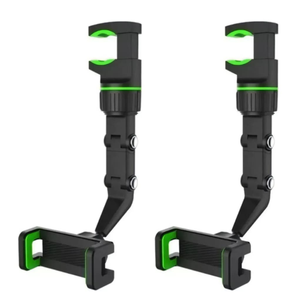 Kit com 2 Suportes Celular Universal Microfone Partitura Pedestal