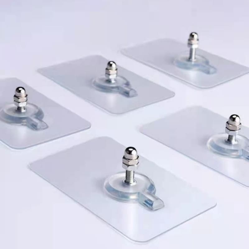 8Mm Gancho De Parede Adesivo Multiuso Para Pendurar Quadros UtensíLios De Cozinha Banheiros