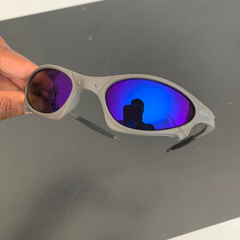 Oculos de Sol Metal-Plástico Masculino Lente Polarizada Alta Qualidade JUJU