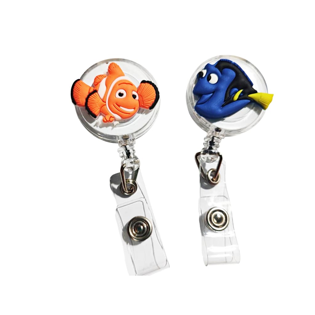 Porta Crachá Procurando Nemo Dory Roller Clip Presente criativo