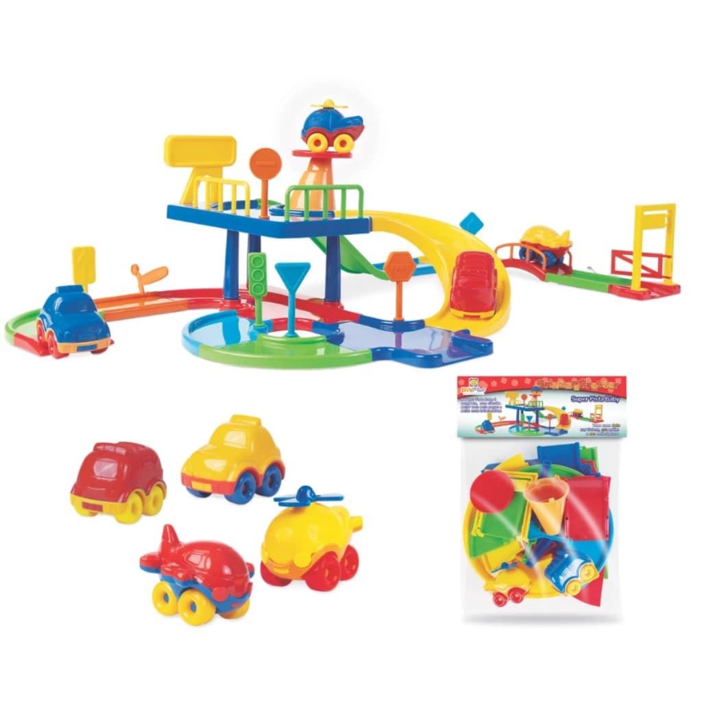Super Pista Baby  Compatíveis com carrinhos Hot Wheels