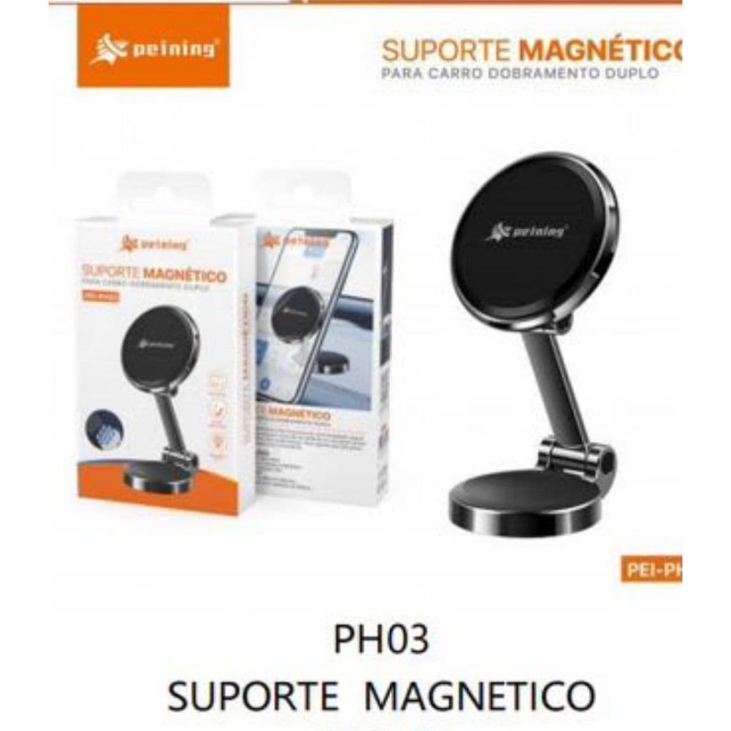 Suporte Carro Magnético Imã Super Resistente veicular 360