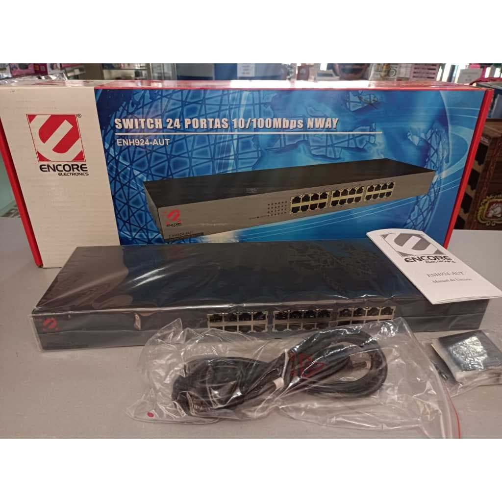 Switch 24 Portas 10/100 Encore ENH924-AUT