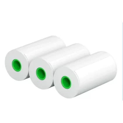 Bobina Rolos De Papel 30 Metros 57*30mm Branco Mini Impressora Portátil a Prova De Água Impressão De Fotos Agenda Notas
