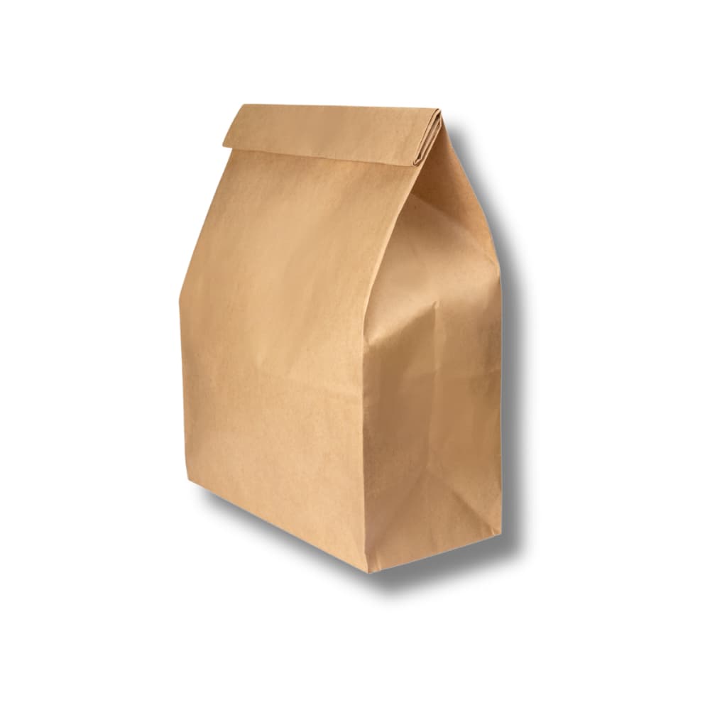 Saco Papel Kraft Delivery Pequeno Lanche  c/250 17x10x24