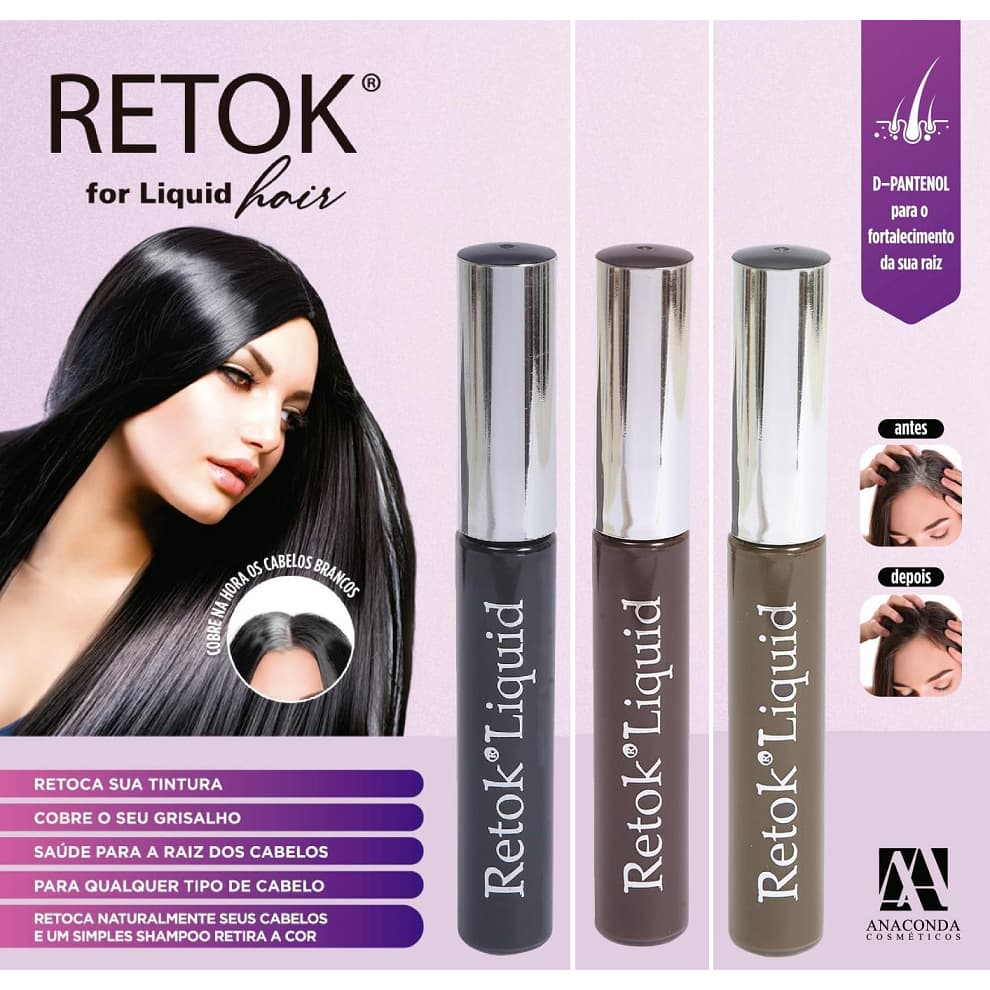 Retok Liquido para Cabelo e Barba Anaconda - 8ml