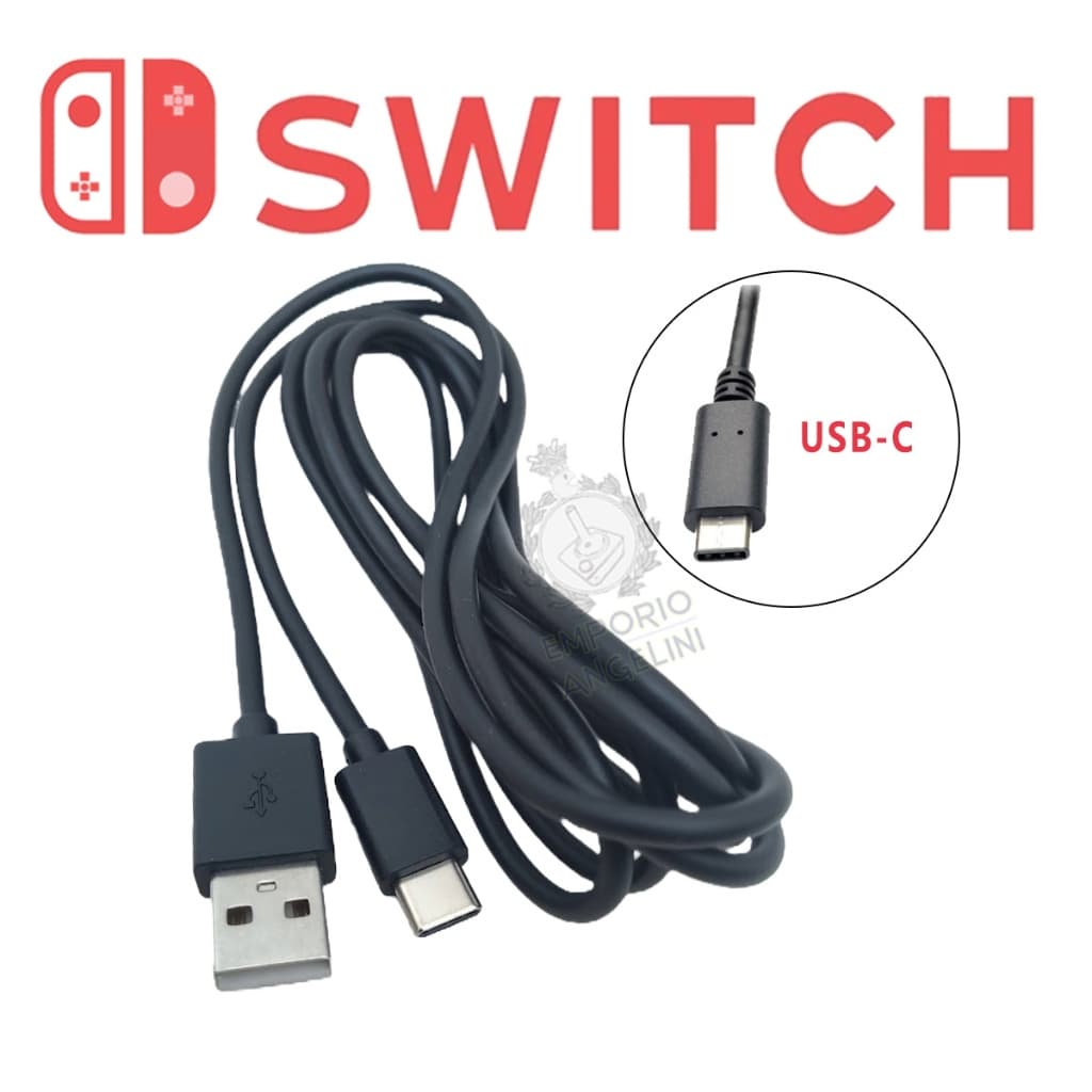 Cabo Usb-c Para Carregar Pro Controller Nintendo Switch c/ Nota Fiscal