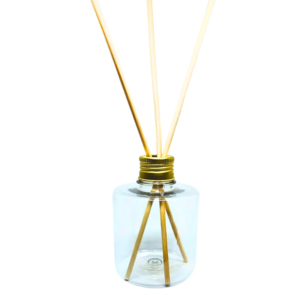 10 frascos difusor aromatizador luxo  250ml com vareta tampa alumínio