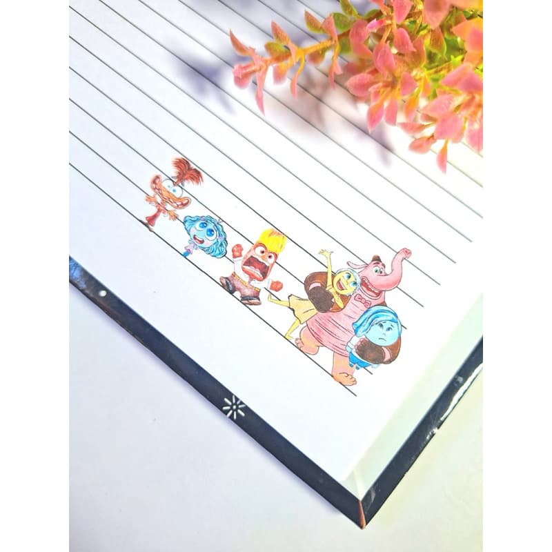 Refil de folhas para Caderno de Disco Inteligente Personalizado Divertidamente 2 Tamanho A5 Médio Grande