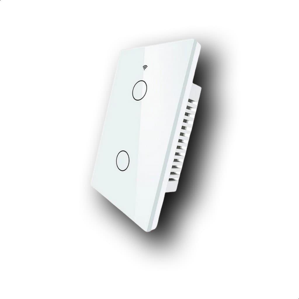 Interruptor Inteligente Zigbee 2 Botões Touch Alexa Google B