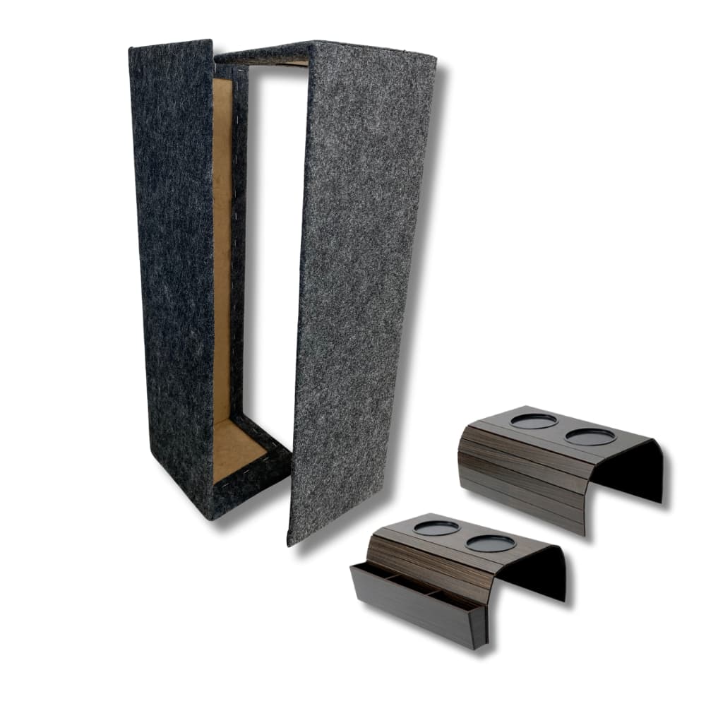 2 Arranhadores De Sofá ou Cama Box Para Gatos Protetor Canto Sofa e 2 Esteiras Suporte Porta  Copos