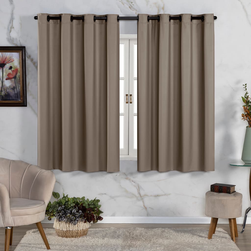 Cortina Blackout de PVC 2,00x1,30 para Varão Simples