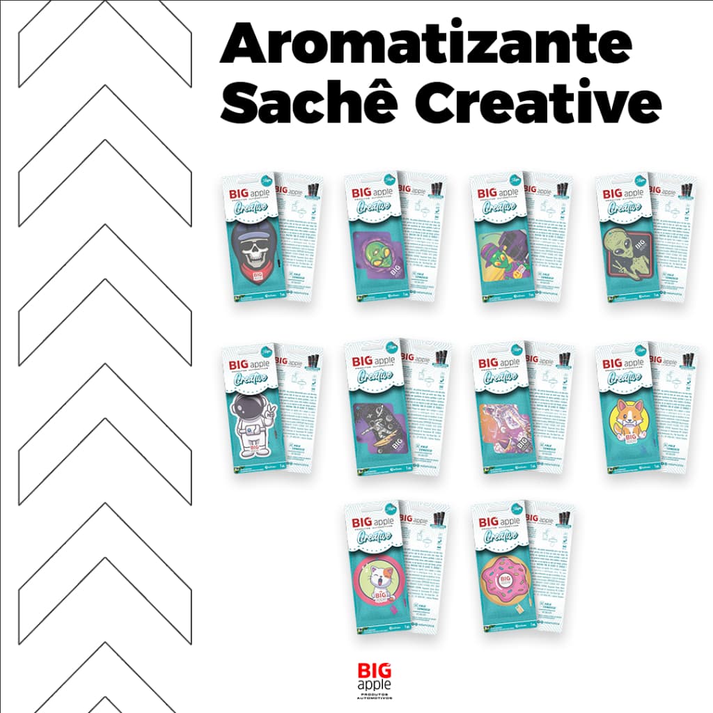 AROMATIZANTE BIG APPLE LINHA CREATIVE HOPE