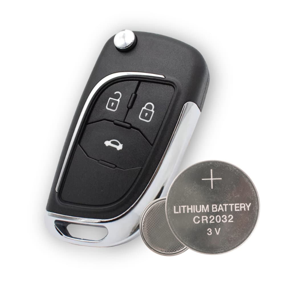 Carcaça Chave Canivete GM Cruze Cobalt Sonic Prisma Onix 3 Botões
