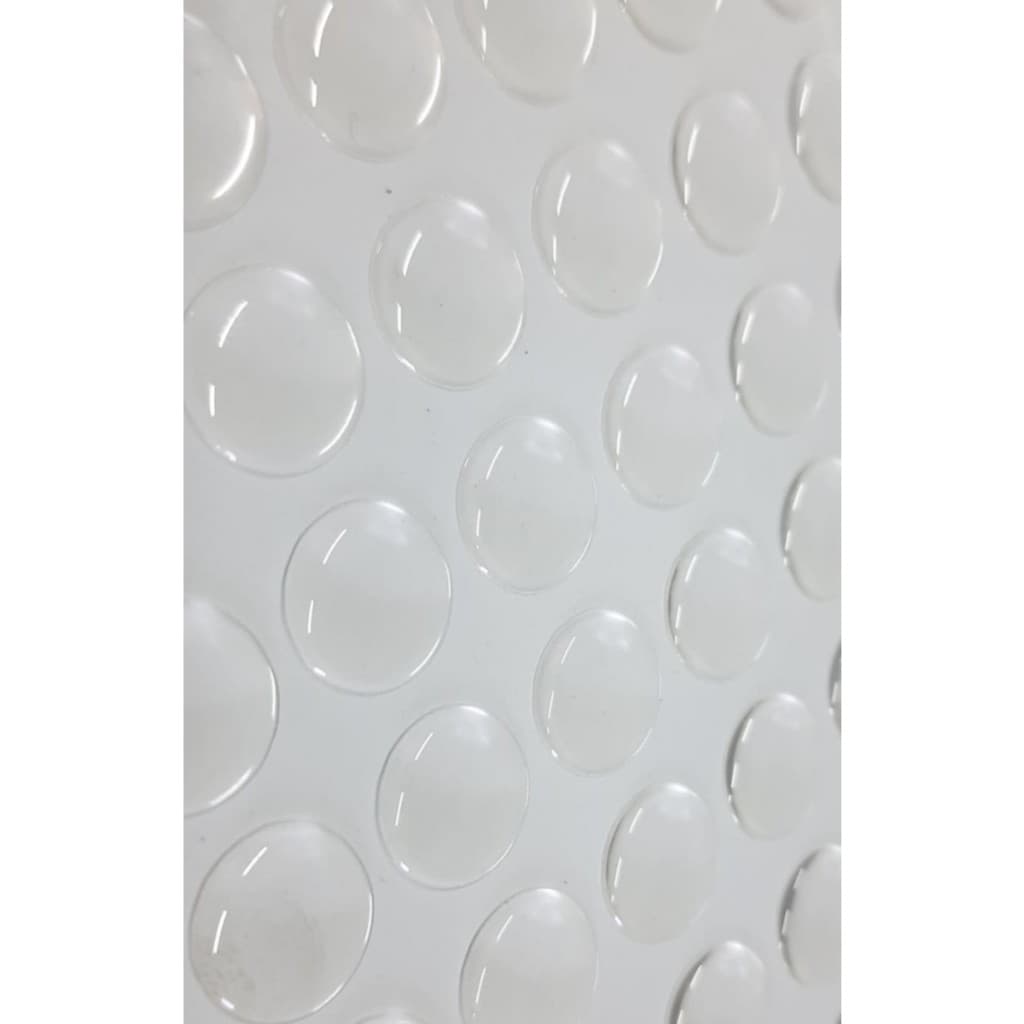 Batente de Silicone Adesivo Redondo Gota Anti-impacto 8mm e 15mm