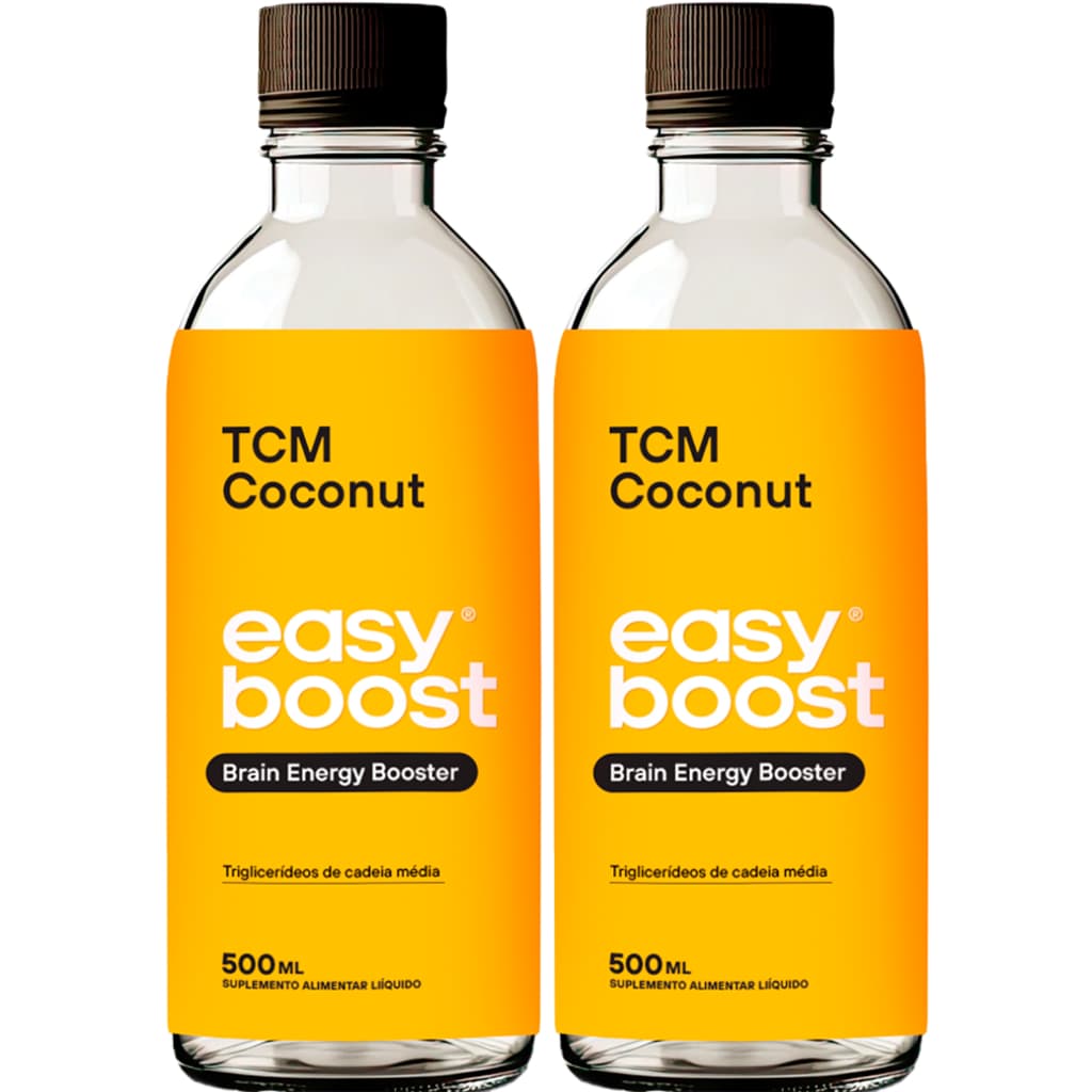 Óleo TCM MCT 100% do Coco Easy Boost Kit 2x | Oleo Coconut