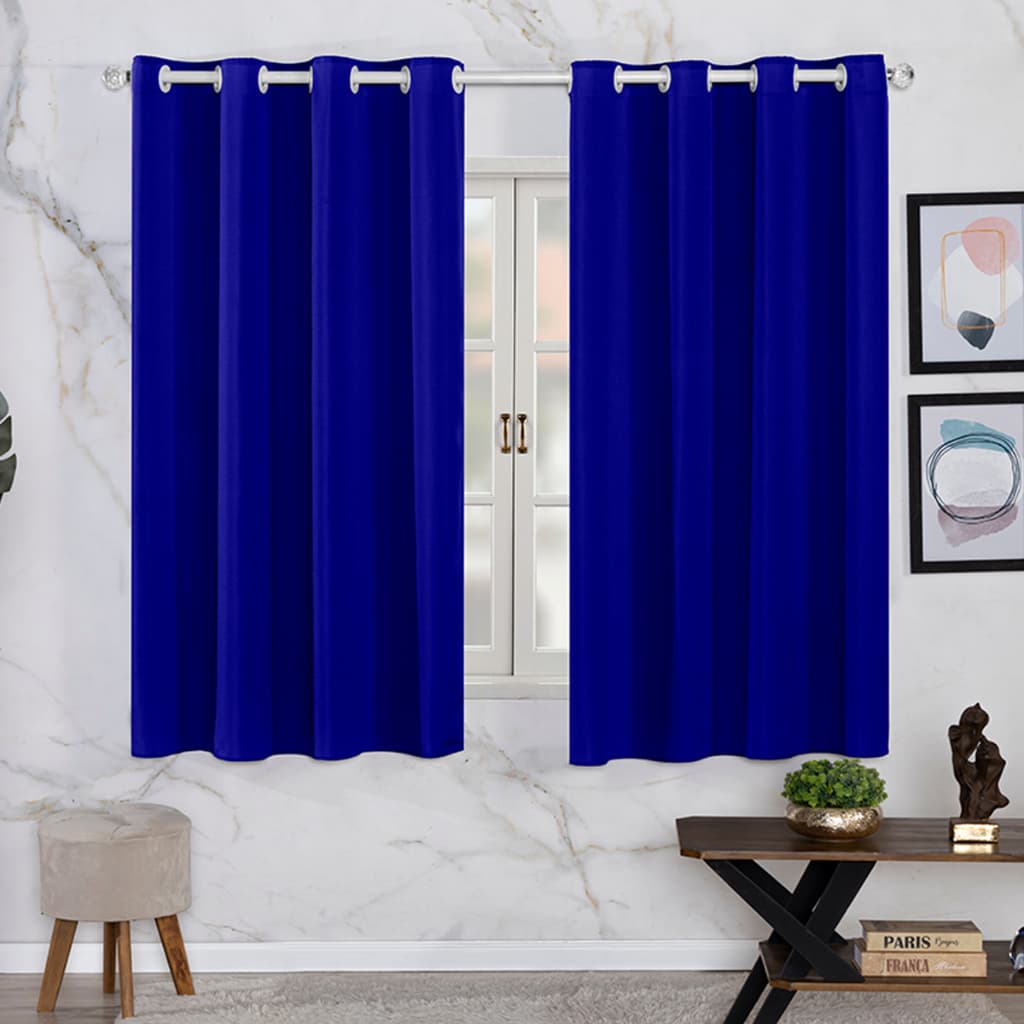 Cortina Oxford para Sala / Quarto 2,80X1,60 para varão de 2,00mts