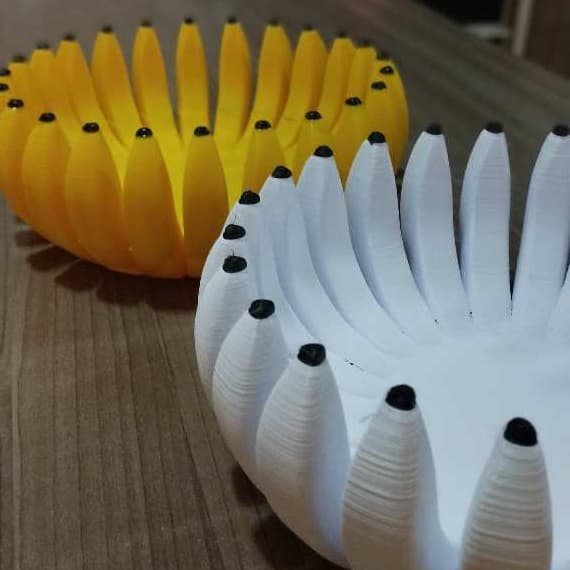 Fruteira Banana, fruteira banana para mesa de frutas