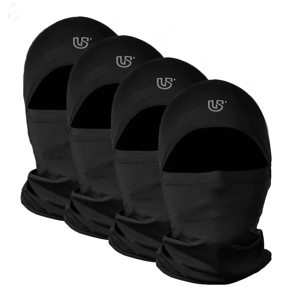 Kit 4 Balaclava Touca Ninja Moto Inverno Frio Térmica UV50+ Qualidade Premium Variações de Uso