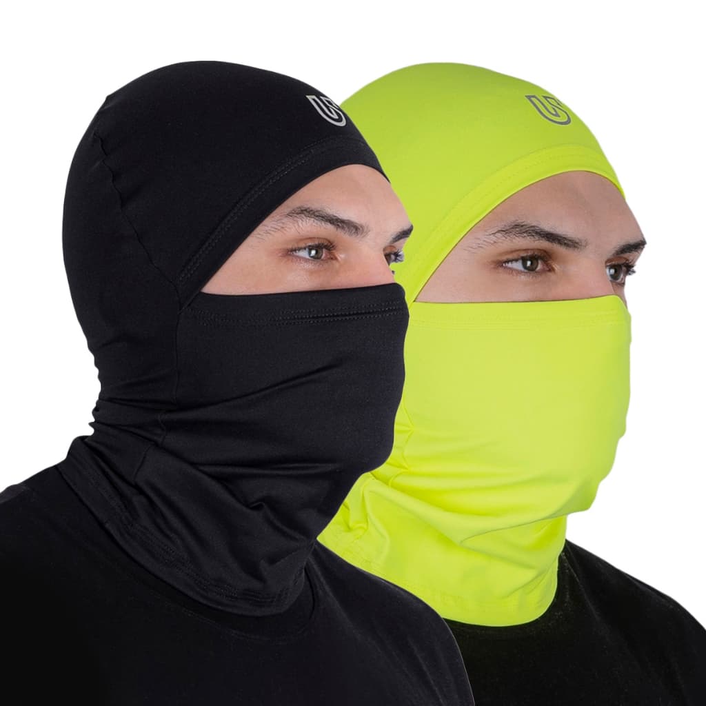 Kit 2 Touca Ninja Toca Balaclava Mascara Bandana Proteção Uv50+ Térmica Resistente Qualidade Premium