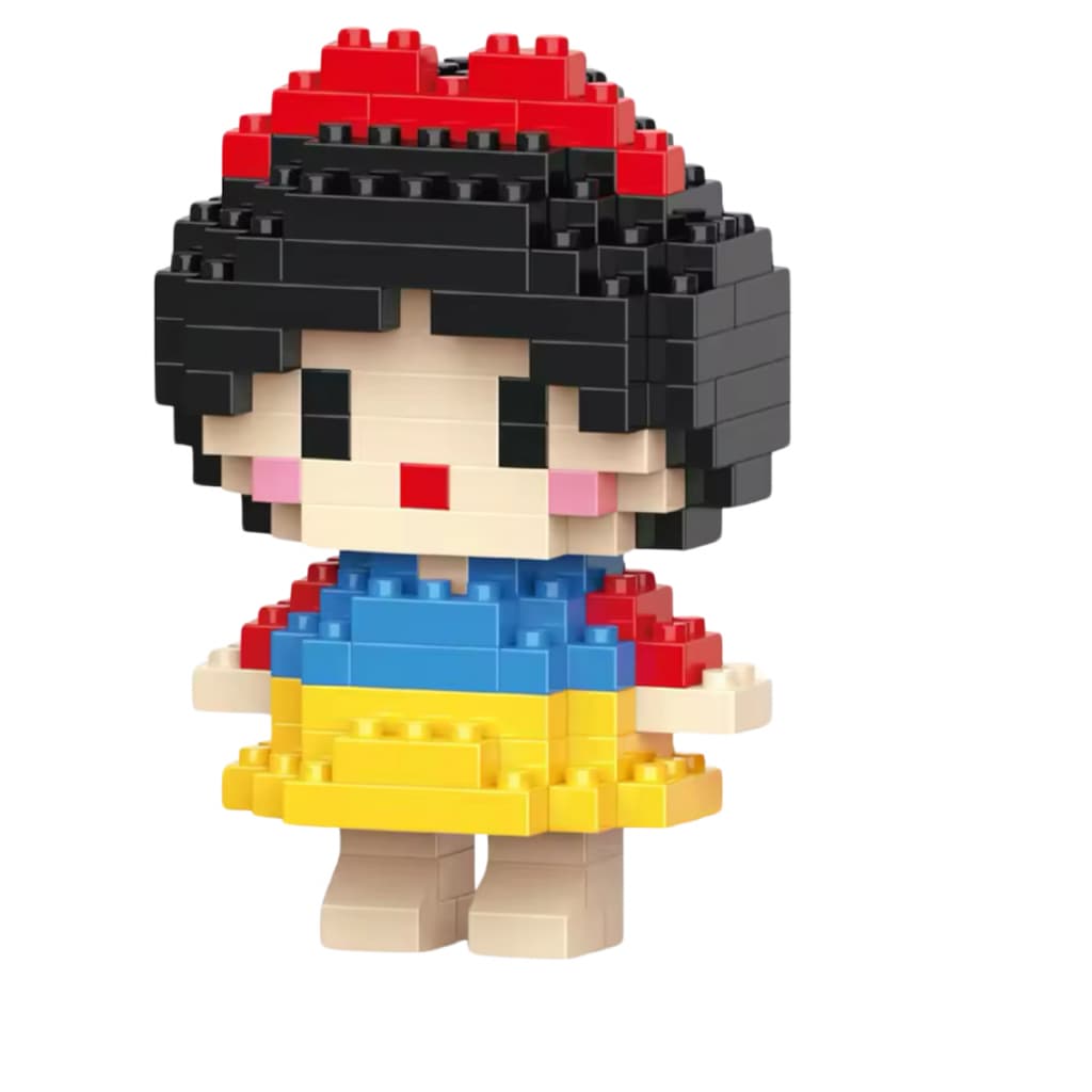 Princesa de mini bloco de montar desenho animado 146 peças