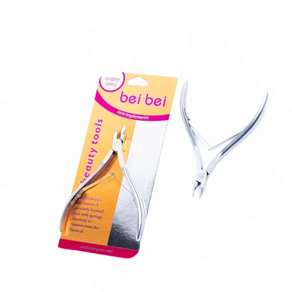 Alicate Para Cuticular Unha Aço inoxidável Bei Bei Manicure Unhas Nail