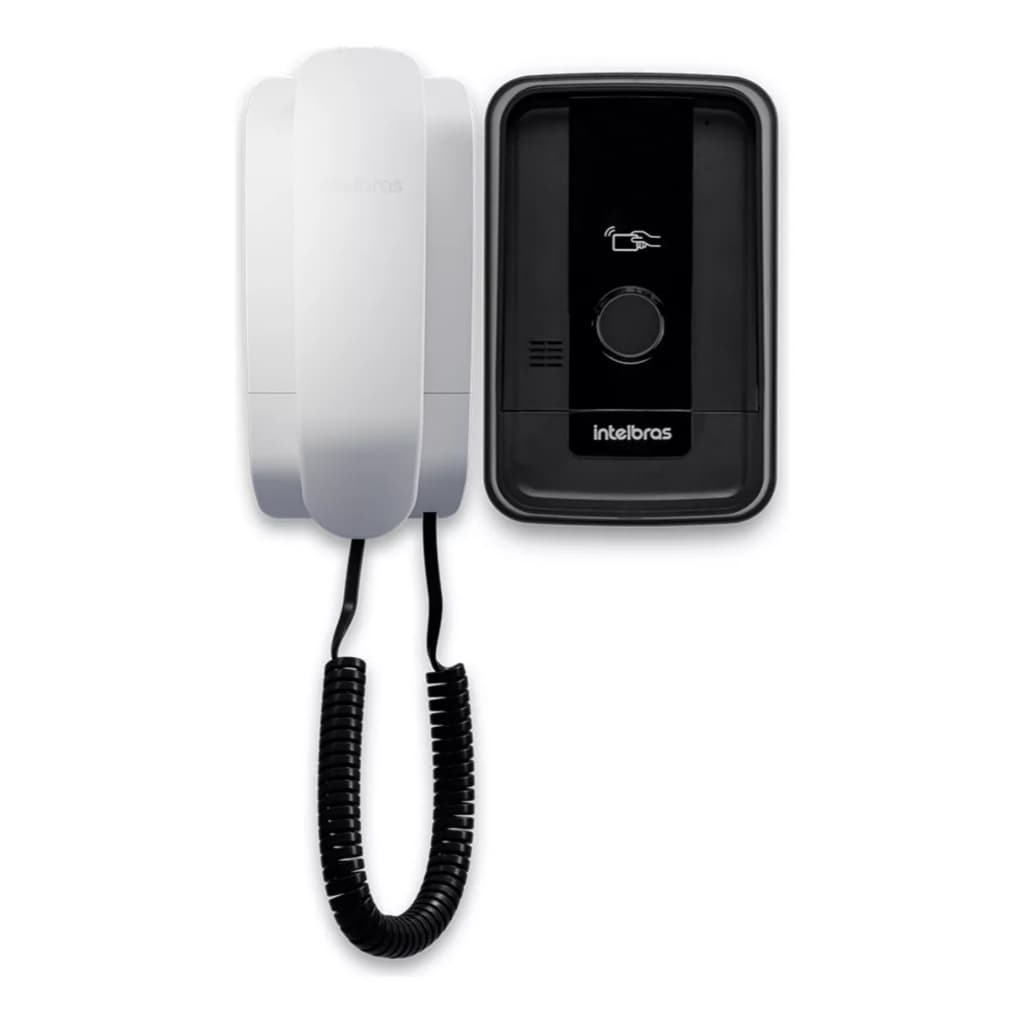 Porteiro Eletrônico Interfone IPR 1010 ID Intelbras C/ Abertura Via Tag