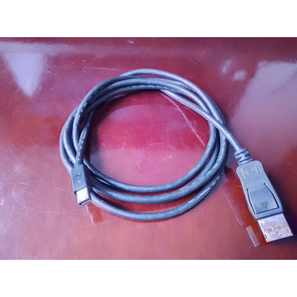 Cabo Original Displayport para Mini Displayport Preto Incrível