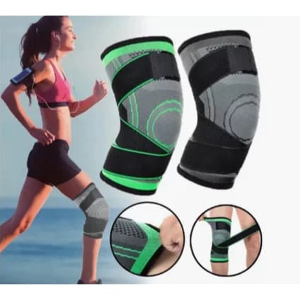 Joelheira de Compressão Para Articulações Artrose Proteção Esportes Ajustável Fitness Articulada