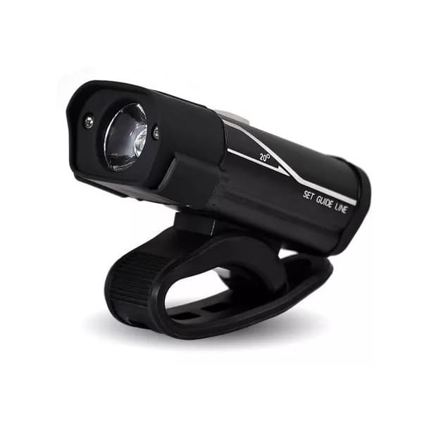 Farol Para Bike Lanterna Led Dianteiro Alumínio Lanterna Sinalizador Recarregável Bicicleta Ciclismo Usb