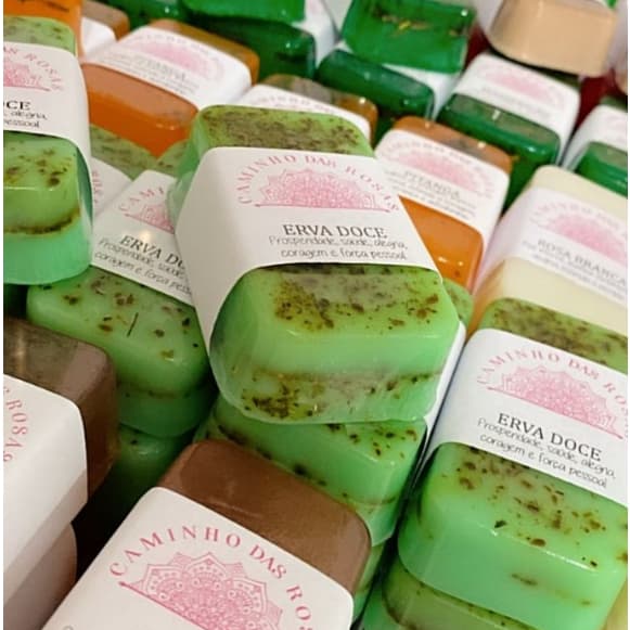 Kit 10 Unidades Sabonete Artesanal Vegano