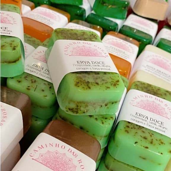 Kit 5 Unidades Sabonete Artesanal Vegano