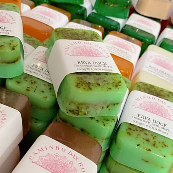 Kit 8 Unidades Sabonete Artesanal Vegano
