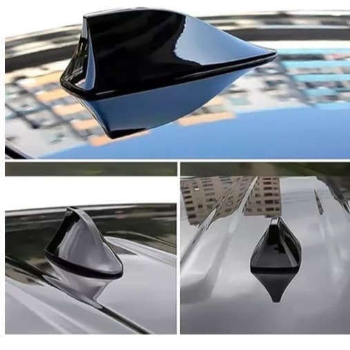 Antena Automotiva Funcional Teto Haste Tubarão Shark Am/fm