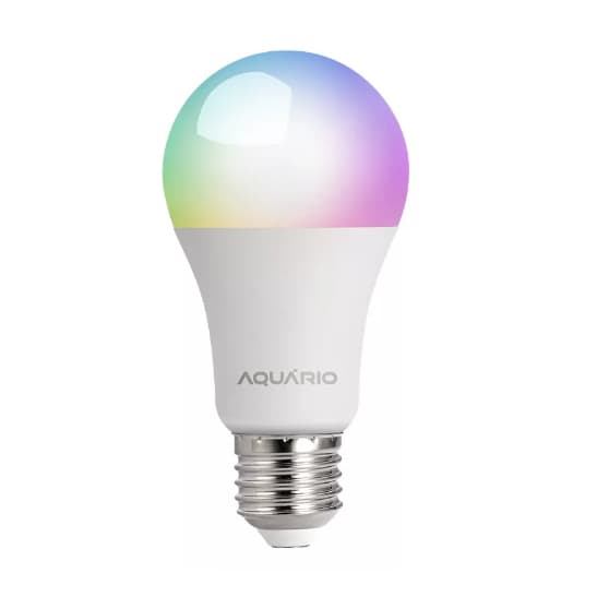 Lâmpada Smart Inteligente Rgb Luz Forte 10w Tipo Universal 110V/220V