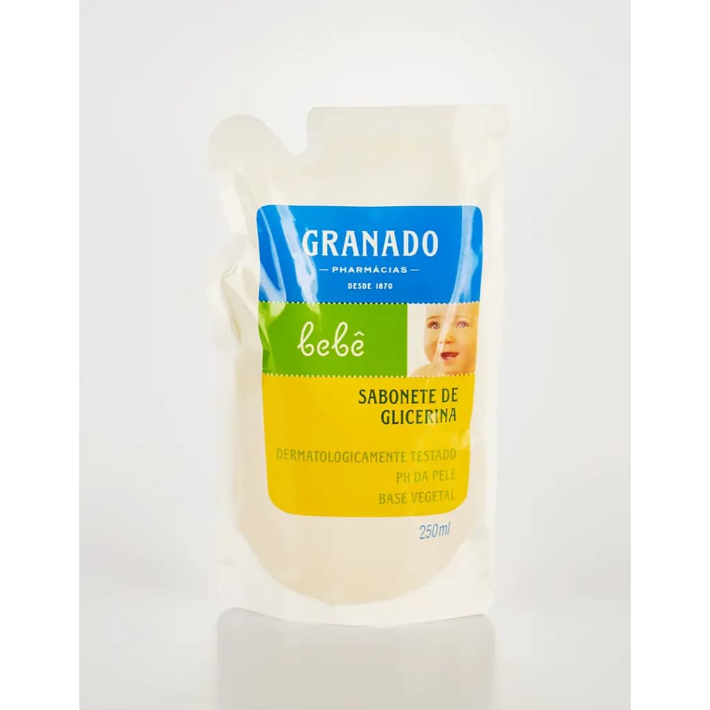 Refil Sabonete Líquido de Glicerina Granado Bebê Tradicional 250ml