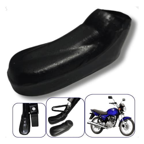 Protetor Para Descanso Pesinho De Moto Não Risca Piso Fácil De Aplicar Envio Imediato