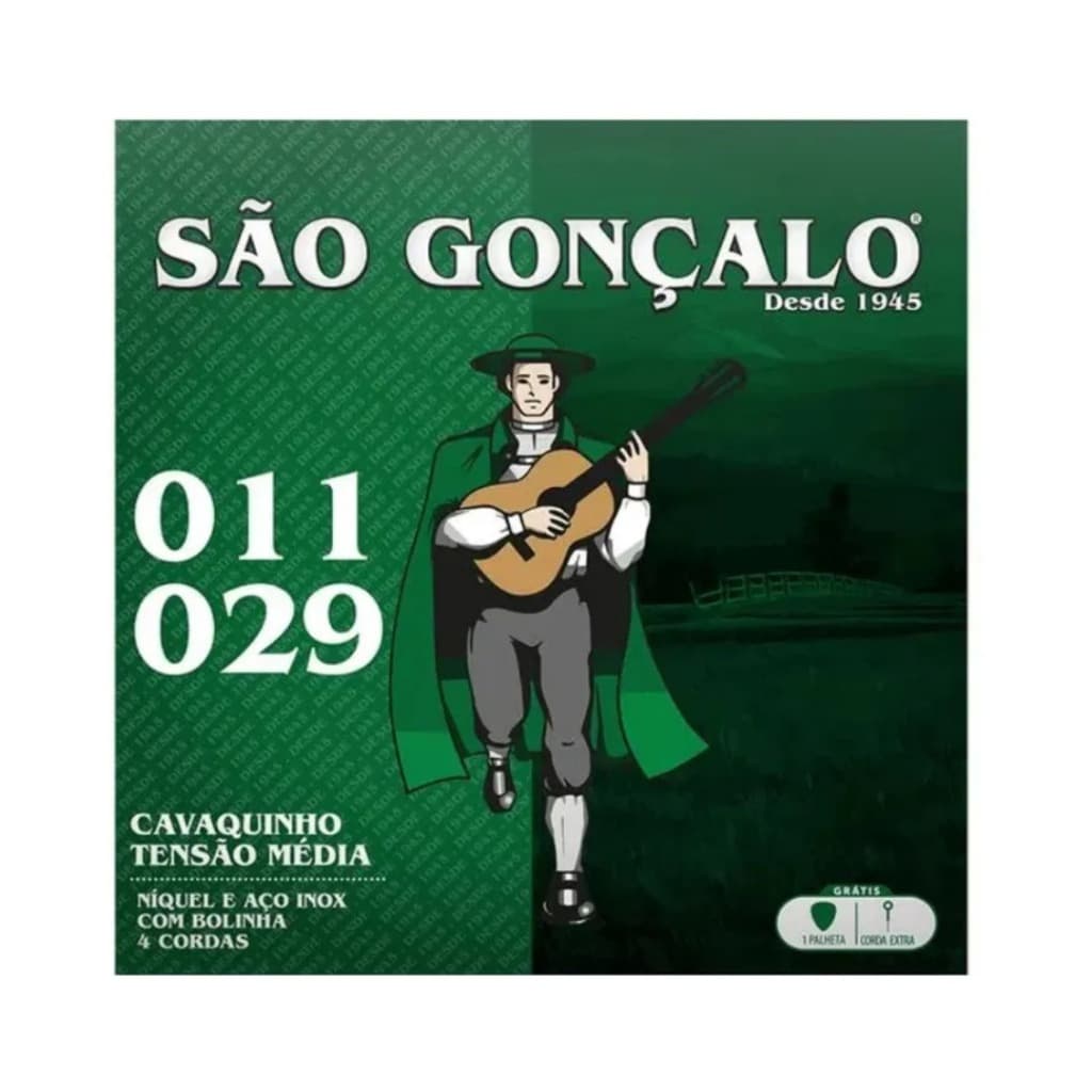 Encordoamento Sao Goncalo Para Cavaquinho Com Bolinha